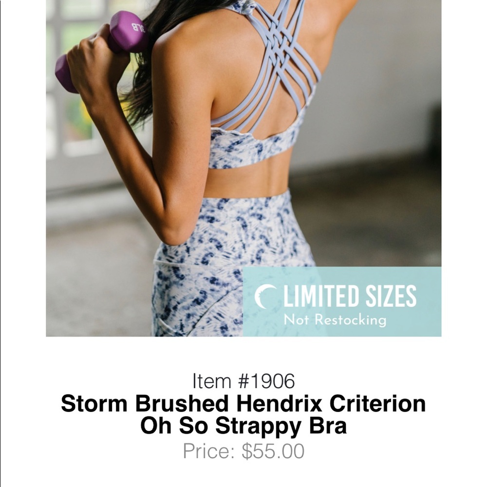 Storm Brushed Hendrix Criterion Oh So Strappy bra